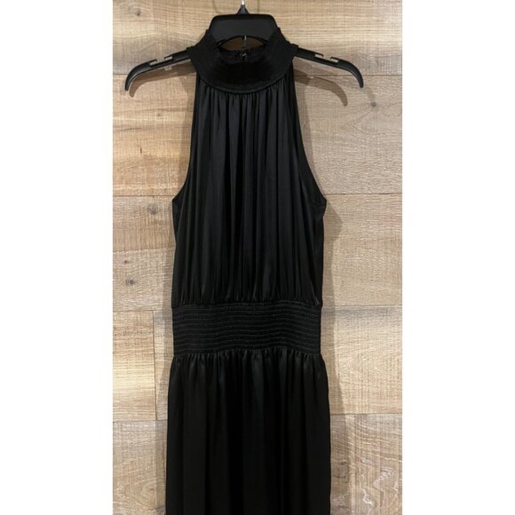 Ramy Brook Belle black Satin Hi/Low Midi Coctail Dress size S - Picture 5 of 10